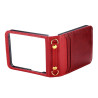 Etui Leather Case Strap na telefon Samsung Galaxy Z Flip 8 5G F776 czerwone