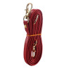 Etui Leather Case Strap na telefon Samsung Galaxy Z Flip 8 5G F776 czerwone