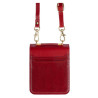 Etui Leather Case Strap na telefon Samsung Galaxy Z Flip 8 5G F776 czerwone