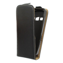 Etui pionowe z klapką SLIM FLEX na telefon Samsung S5610 S5611 czarne HQ
