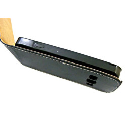 Etui pionowe z klapką SLIM FLEX na telefon Samsung S5610 S5611 czarne HQ