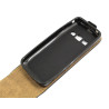 Etui pionowe z klapką SLIM FLEX na telefon Samsung S5610 S5611 czarne HQ