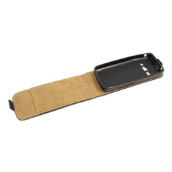 Etui pionowe z klapką SLIM FLEX na telefon Samsung S5610 S5611 czarne HQ