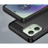 Etui Bumper Carbon Lux na telefon motorola moto g54 5G / g54 power edition 5G czarne