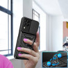Etui Pancerne CAMSHIELD Ring na telefon Samsung Galaxy S23 Ultra czarne