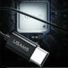 SŁUCHAWKI USB C TYP-C USB-C USAMS EP-43 z DAC czarne do telefonu Samsung Galaxy S20 S21 Note 20