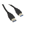 Przedłużacz kabla USB 3.0 przewód 5m męski-żeński - kabel do przedłużania połączeń USB