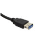 Przedłużacz kabla USB 3.0 przewód 5m męski-żeński - kabel do przedłużania połączeń USB