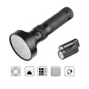 Latarka UV 100 LED Aluminiowa | Profesjonalna Latarka Ultrafioletowa | Sklep