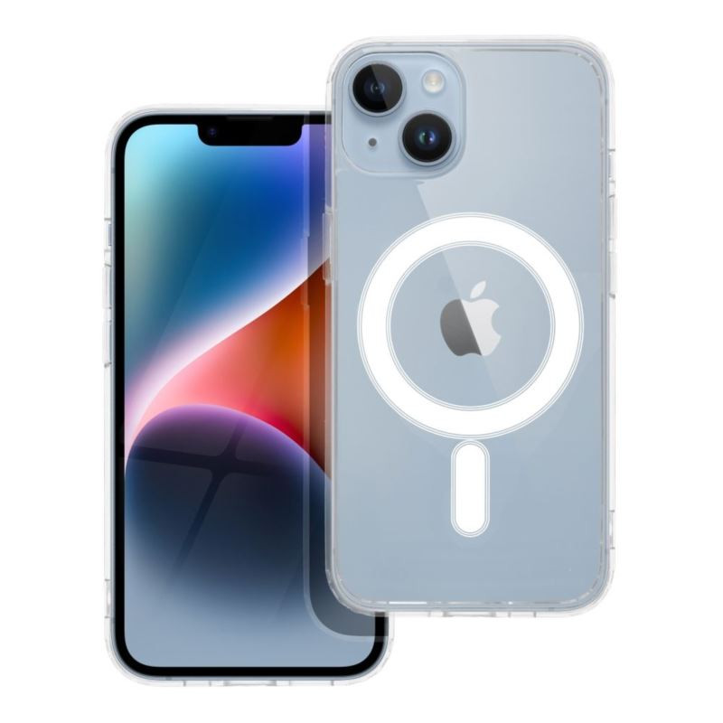 Etui MagSilicone Protect na telefon Apple iPhone 13 A2482 / 14 A2882 bezbarwne