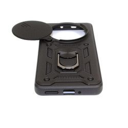 Etui pancerne CamShield Ring na telefon Xiaomi Redmi Note 14 Pro 5G / POCO X7 5G czarne