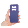 Etui Jelly Case na telefon Xiaomi Redmi Note 15 4G 2510DRA23E / 15 5G 25098RA98G / POCO M8 5G 25118PC98G granatowe MATT