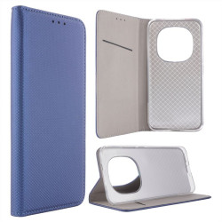 Etui Smart Magnet na telefon Xiaomi Redmi Note 15 Pro+ 5G 2510ERA8BG / POCO M8 Pro 5G 2510EPC8BG granatowe