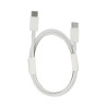 Kabel Power Delivery USB Typ C USB-C - USB Typ C USB-C 2.0 100cm biały przewód wspierający SZYBKIE ŁADOWANIE
