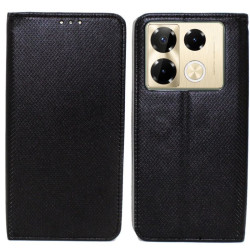 Etui Smart Magnet na telefon Infinix NOTE 40 Pro 4G LTE X6850 czarne