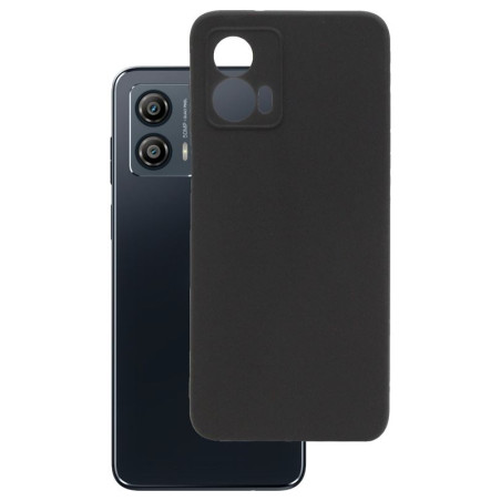 Etui Jelly Case na telefon motorola moto g53 5G czarne matowe
