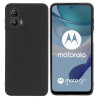 Etui Jelly Case na telefon motorola moto g53 5G czarne matowe