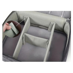 Organizer na kable saszetka podróżna etui torba do akcesoriów elektronicznych 25x18,5cm