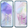 9H SZKŁO hartowane na telefon Samsung Galaxy A35 5G A356 / A55 5G A556 / M35 5G M356 / S24 FE 5G S721 / S25 FE 5G S731 pom opak