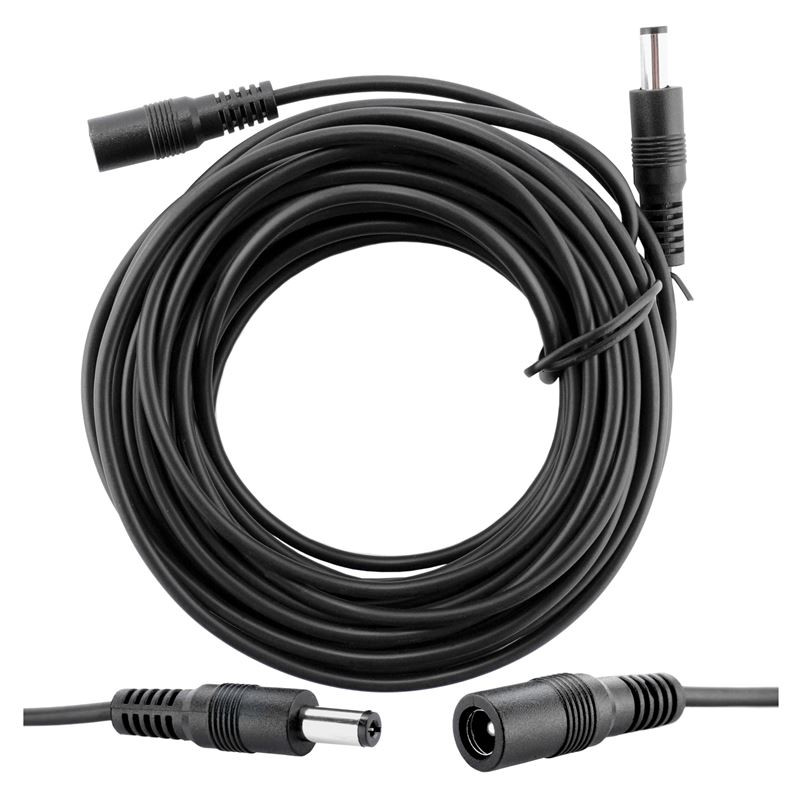Przedłużacz kabla DC 5.5mm 10m - do kamer i DVR