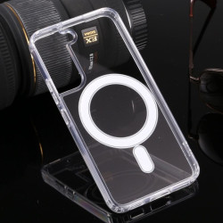 Etui MagSafe ACRYLIC na telefon Samsung Galaxy S22 S901 bezbarwne