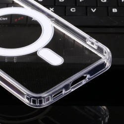 Etui MagSafe ACRYLIC na telefon Samsung Galaxy S22 S901 bezbarwne