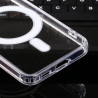 Etui MagSafe ACRYLIC na telefon Samsung Galaxy S22 S901 bezbarwne