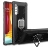 Etui pancerne Ring Carbon na telefon LG Velvet 5G LMG900N czarne