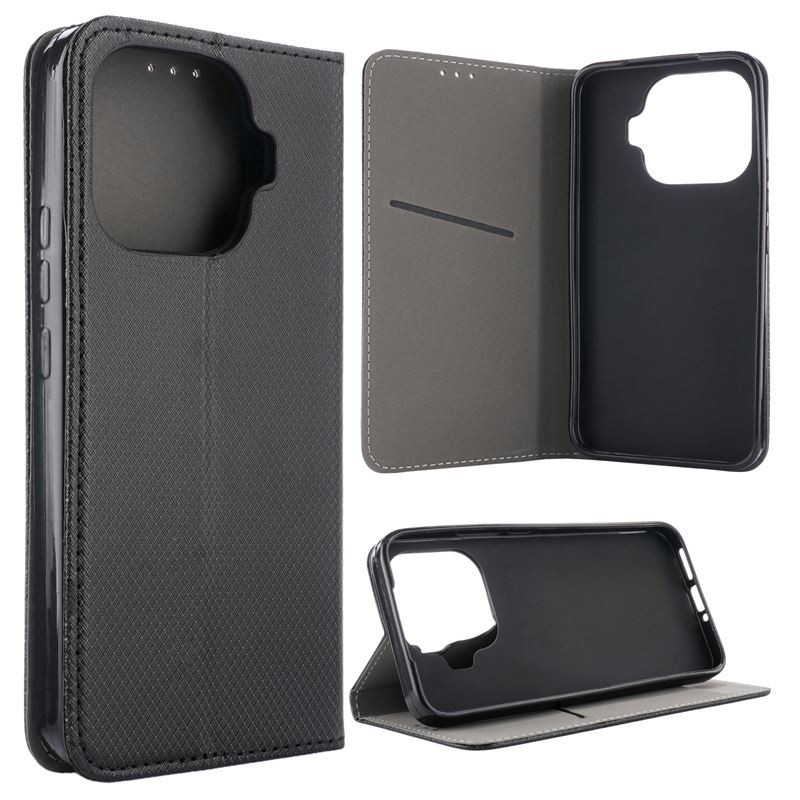 Etui Smart Magnet na telefon Xiaomi 17T 5G czarne