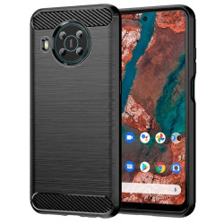 Etui Bumper Carbon Lux na telefon Nokia X10 / X20 czarne