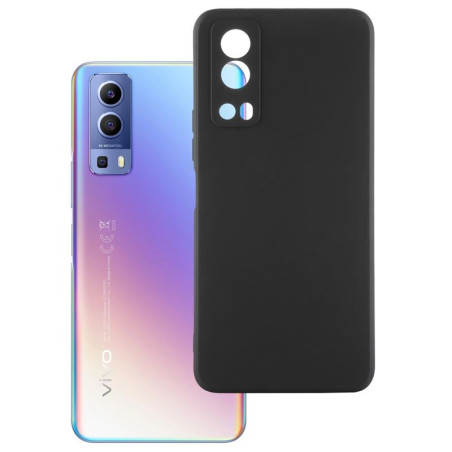 Etui Jelly Case na telefon Vivo Y72 5G / iQOO Z3 / Y52 5G czarne MATT