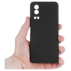 Etui Jelly Case na telefon Vivo Y72 5G / iQOO Z3 / Y52 5G czarne MATT