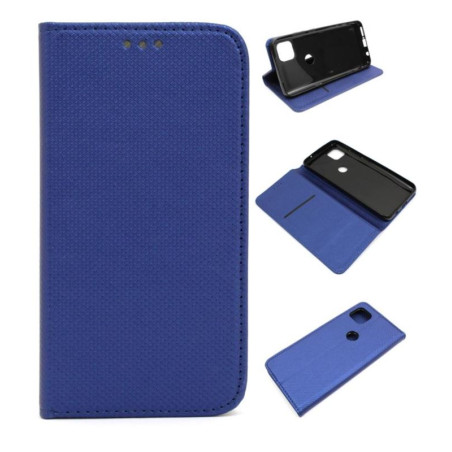 Etui Smart Magnet na telefon motorola moto g 5G XT2113 granatowe