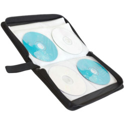 ETUI POKROWIEC FUTERAŁ NA PŁYTY 80 szt PŁYT CD / DVD / Blu-ray granatowe