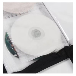 ETUI POKROWIEC FUTERAŁ NA PŁYTY 80 szt PŁYT CD / DVD / Blu-ray granatowe