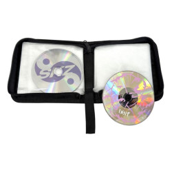 ETUI POKROWIEC FUTERAŁ NA PŁYTY 40 szt PŁYT CD / DVD / Blu-ray granatowe