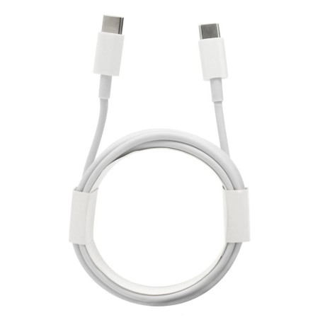 Kabel PD USB-C - USB-C 2m przewód wspierający szybkie ładowanie biały