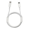 Kabel PD USB-C - USB-C 2m przewód wspierający szybkie ładowanie biały