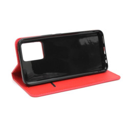 Etui Smart Magnet na telefon Realme 8 4G RMX3085 / 8 Pro 4G RMX3081 czerwone