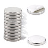 Magnes neodymowy płytkowy okrągły 10x2mm z klejem 3M samoprzylepny 10szt