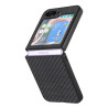 Etui Hard Case Carbon na telefon Samsung Galaxy Z Flip 5 5G F731 czarne