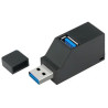 HUB rozdzielacz adapter 3 x USB 3.0 aktywny czarny HUB7
