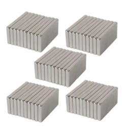 Magnes neodymowy płaski 12x4x1,5mm zestaw 10szt