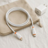 Kabel USB-C - Lightning PD iPhone VIDVIE 1m biały