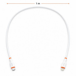 Kabel USB-C - Lightning PD iPhone VIDVIE 1m biały