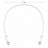 Kabel USB-C - Lightning PD iPhone VIDVIE 1m biały