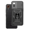 Etui pancerne CamShield Ring na telefon Samsung Galaxy XCover 7 5G czarne