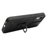 Etui pancerne CamShield Ring na telefon Samsung Galaxy XCover 7 5G czarne