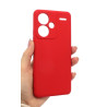 Etui Tint Case na telefon Xiaomi Redmi Note 13 Pro+ 5G 23090RA98G czerwone