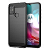 Etui Bumper Carbon Lux na telefon motorola moto g10 / g20 / g30 / g10 power czarne